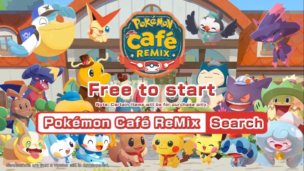 Pokémon cafe mix