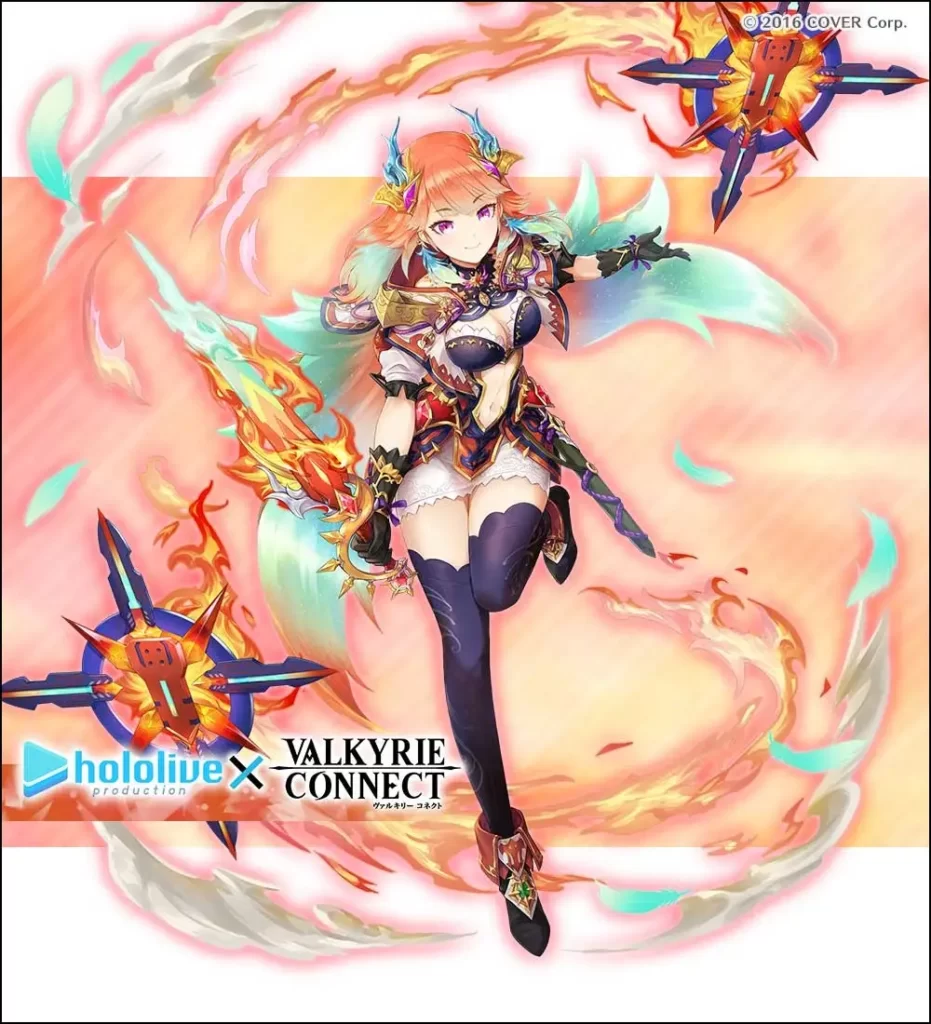 Kiara Hololive y Valkyrie Connect