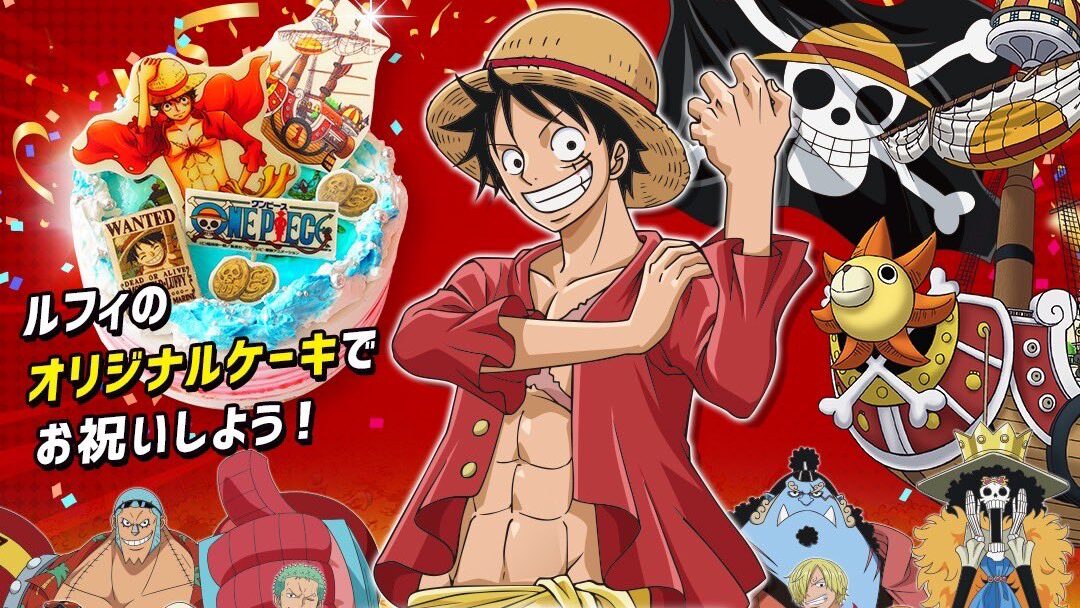 ONE PIECE Luffy Cumpleaños