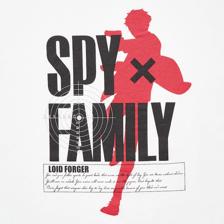 SPY X FAMILY UT UNIQLO