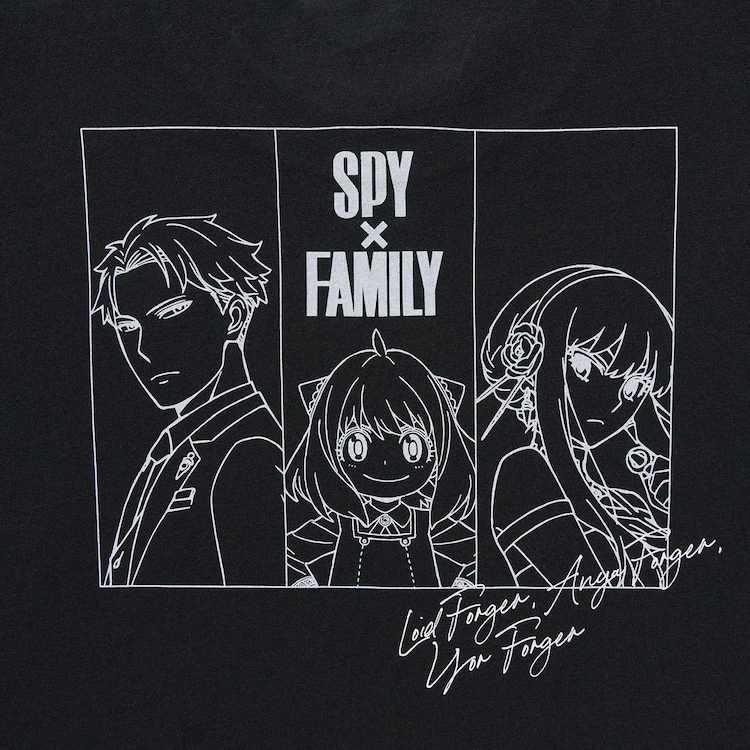 SPY X FAMILY UT UNIQLO