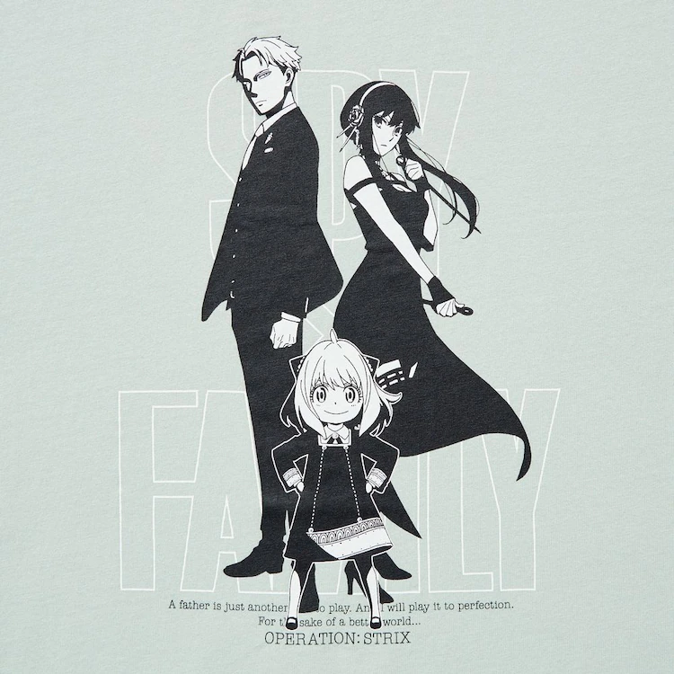 SPY X FAMILY UT UNIQLO