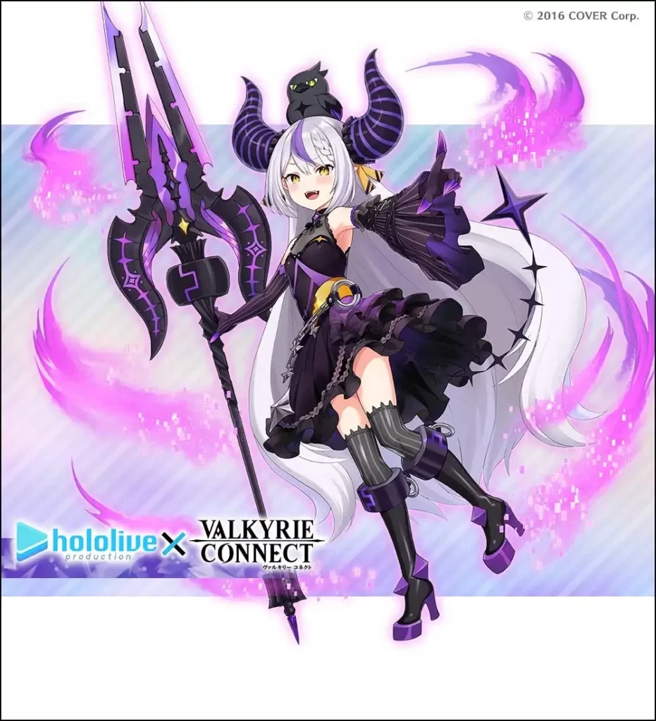 La + Darkness Hololive y Valkyrie Connect