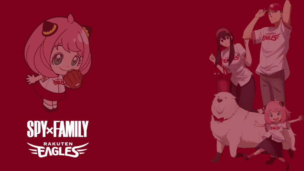 SPY x FAMILY Tohoku Rakuten Golden Eagles