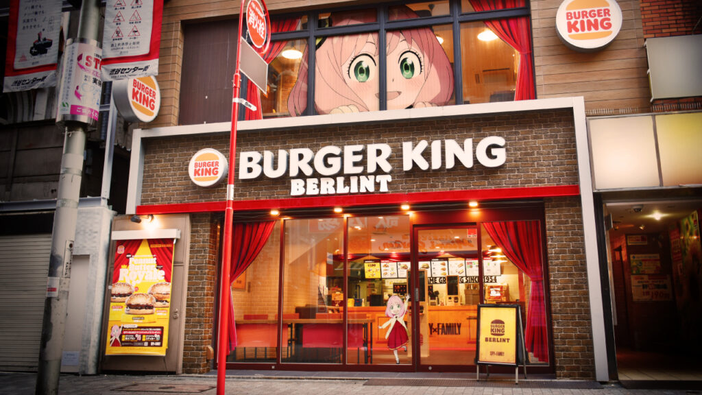 SPY x FAMILY Burger King tienda Berlint