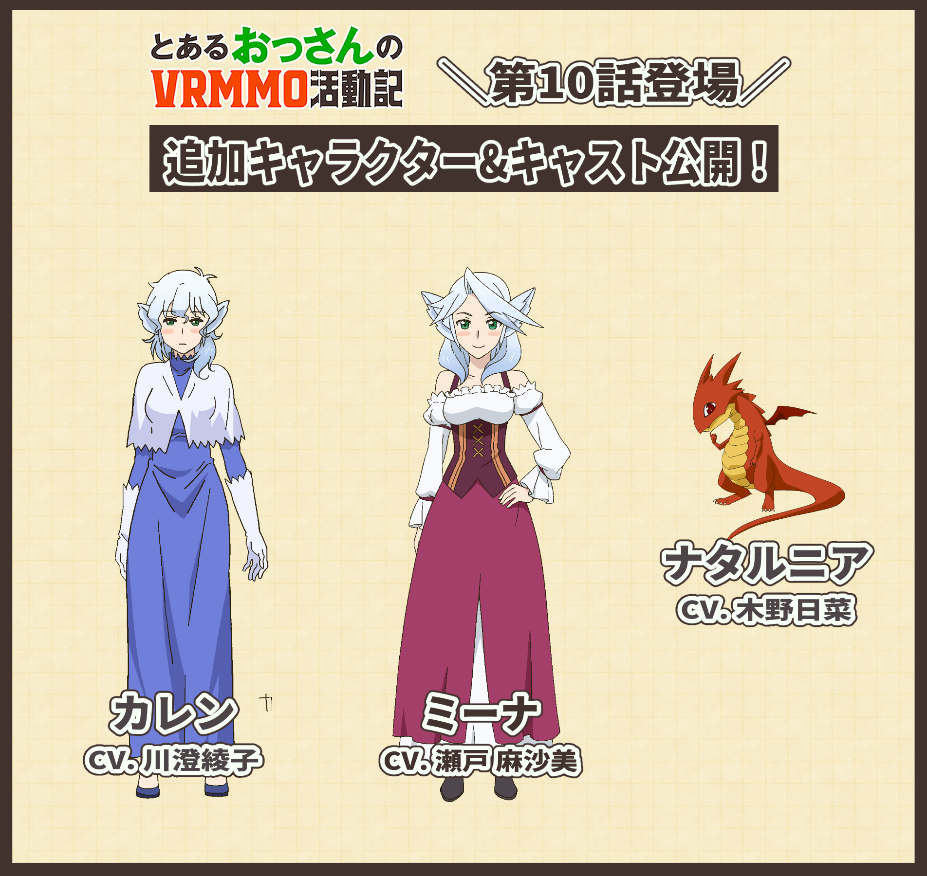Toaru Ossan no VRMMO Katsudōki presenta a más de su