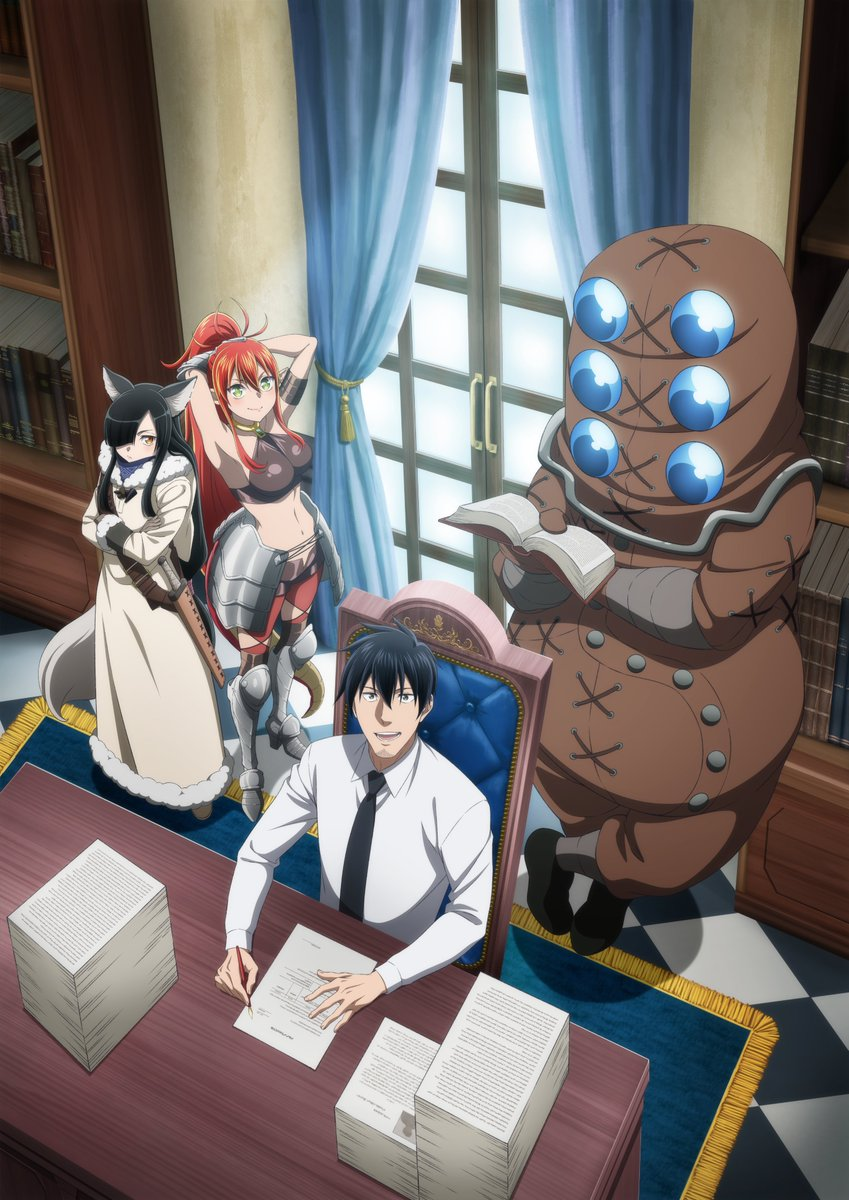 Salaryman ga Isekai ni Ittara Shitennō ni Natta Hanashi