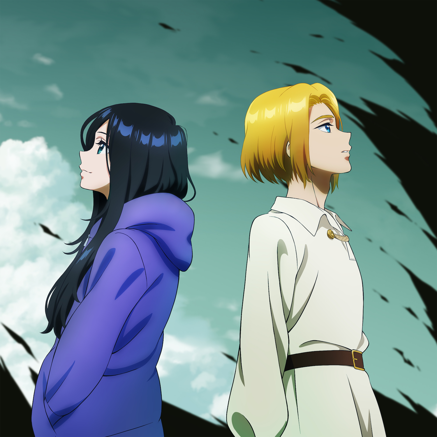 Portada del sencillo "Rest in Peace" interpretado por Sou para el anime Zenshu