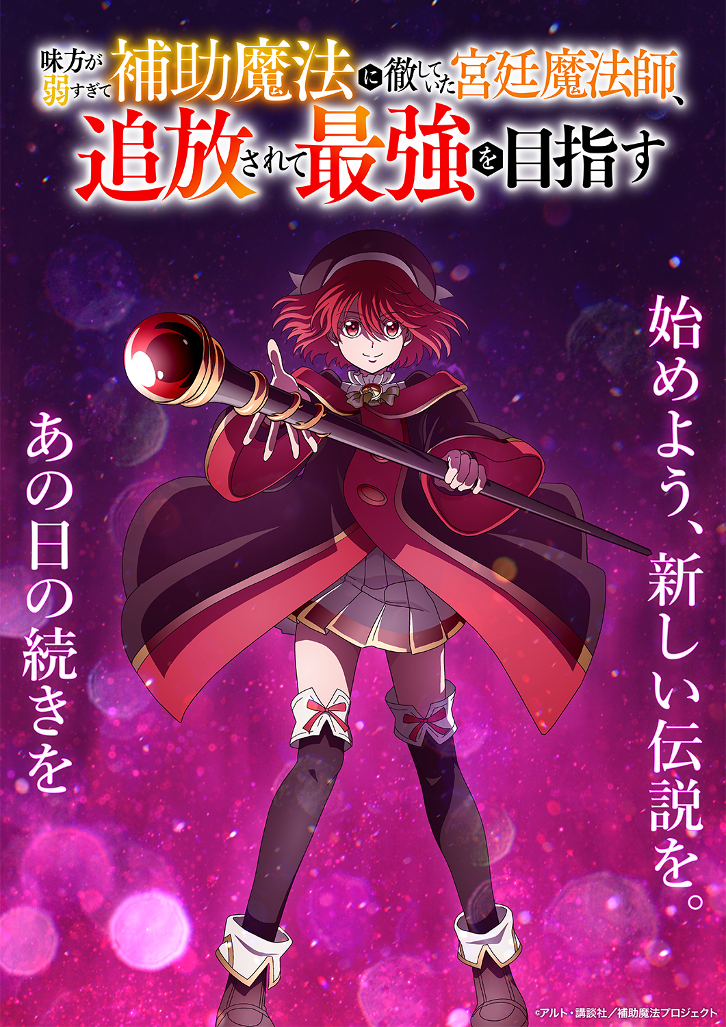 Mikata ga Yowasugite Hojo Mahō ni Tesshiteita Kyūtei Mahōshi