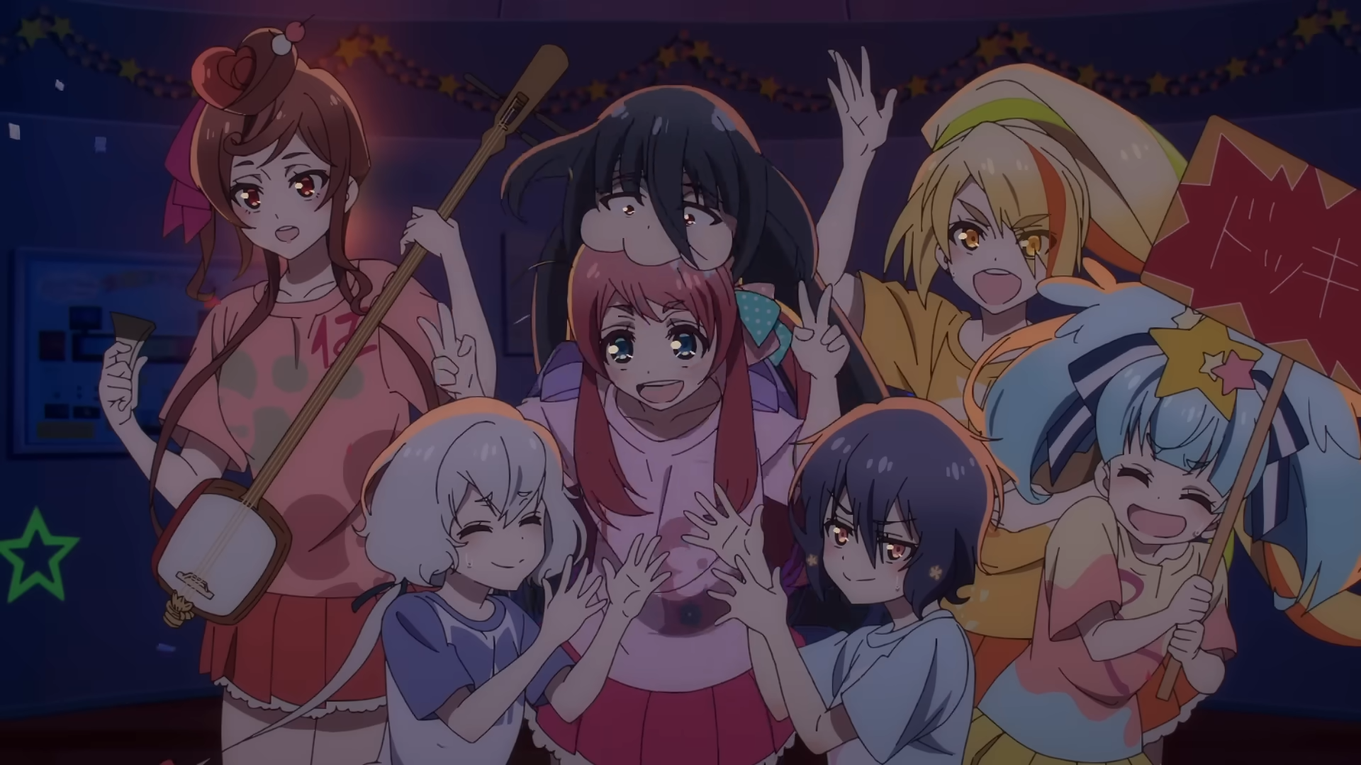 La película de Zombie land Saga lanza un nuevo avance