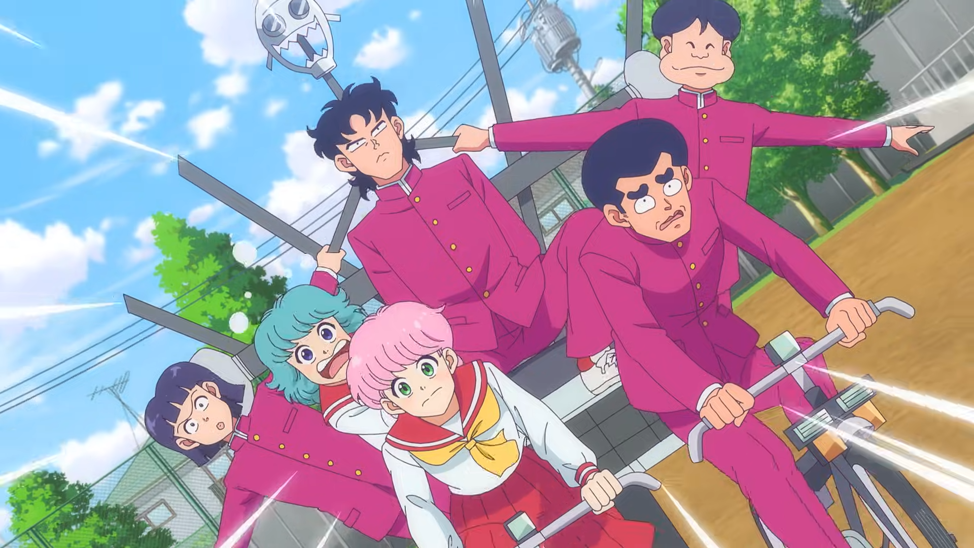 El anime High School! Kimengumi presenta su nuevo reparto y avance