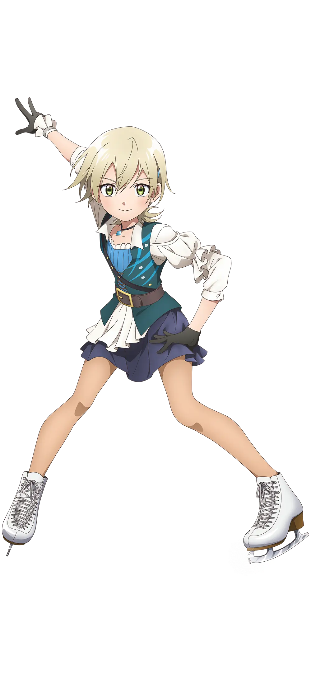 Temporada 2 Medalist diseño de personaje de Yūna Yagi