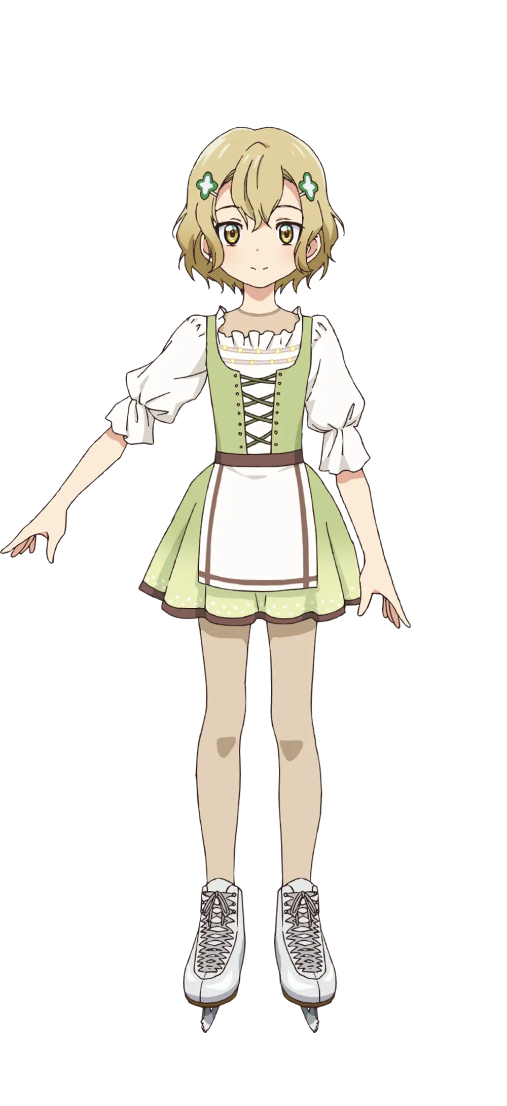 Temporada 2 Medalist diseño de personaje de Yotsuha Ushikawa