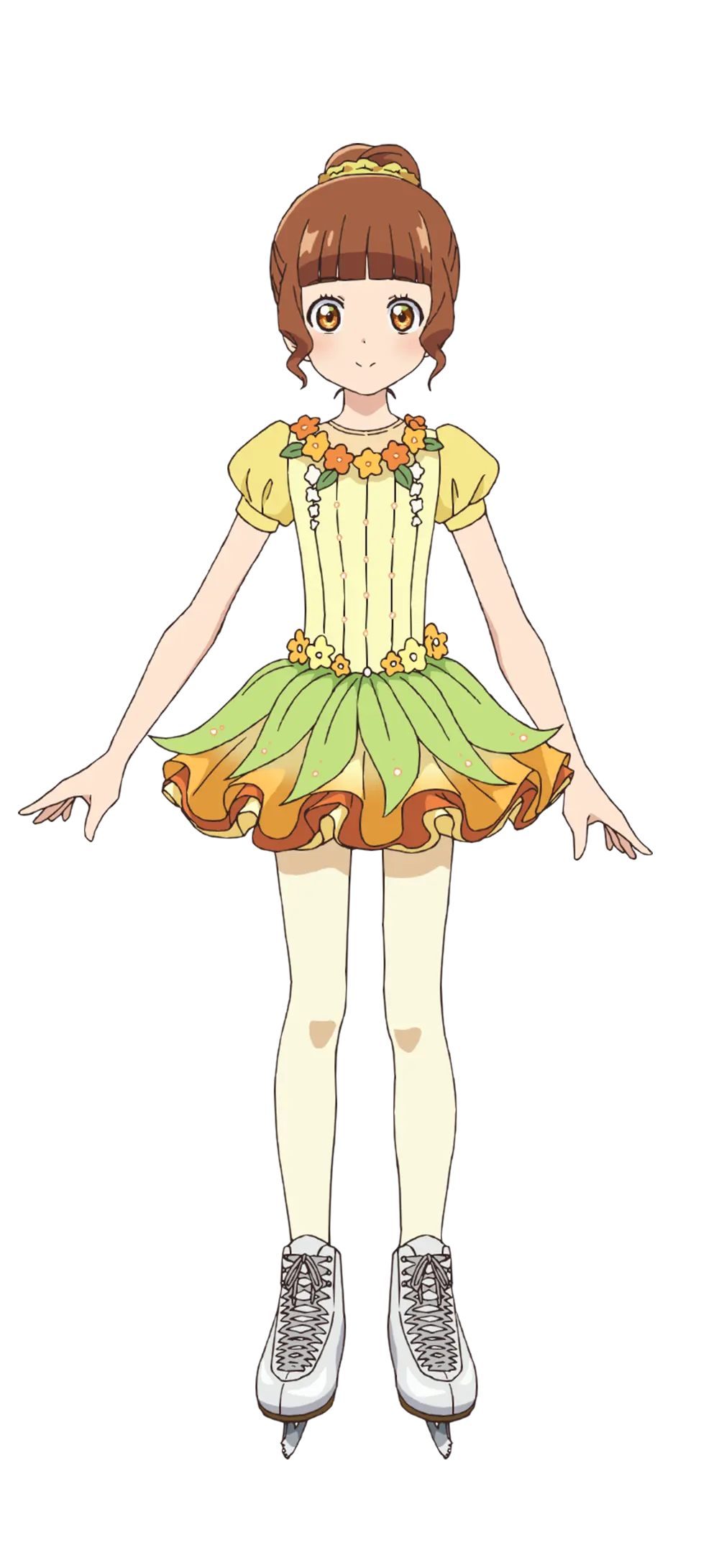 Temporada 2 Medalist diseño de personaje de Kurumi Risu