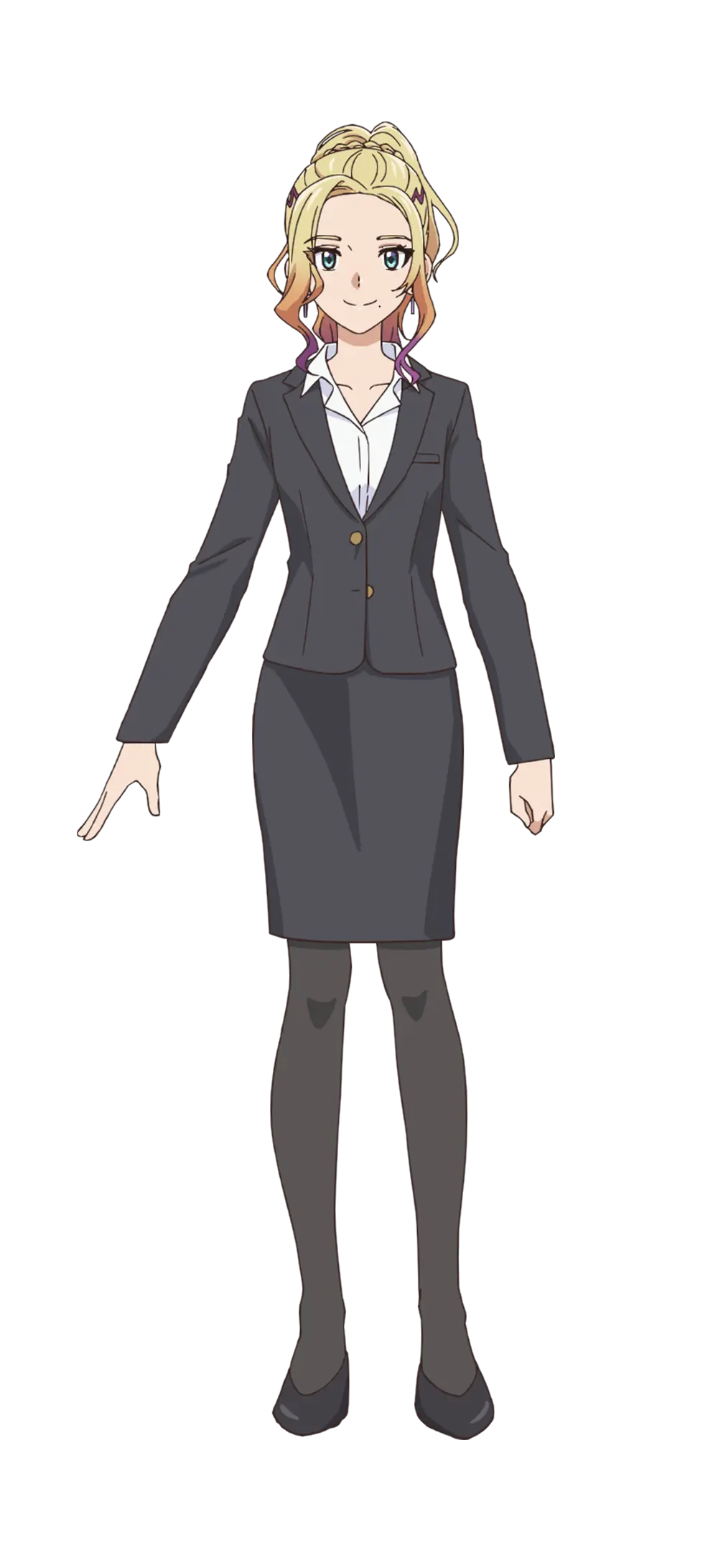 Temporada 2 Medalist diseño de personaje de Riina Kojō